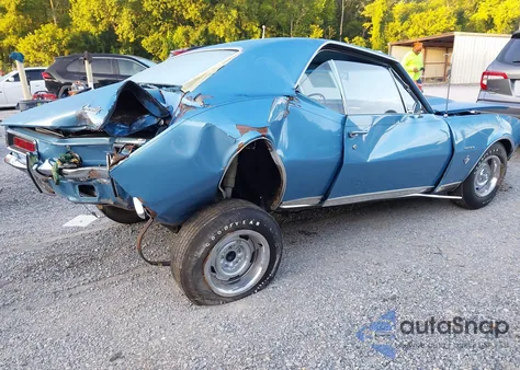 1967 Chevrolet Camaro z USA, uszkodzony, nr VIN 124377N148746